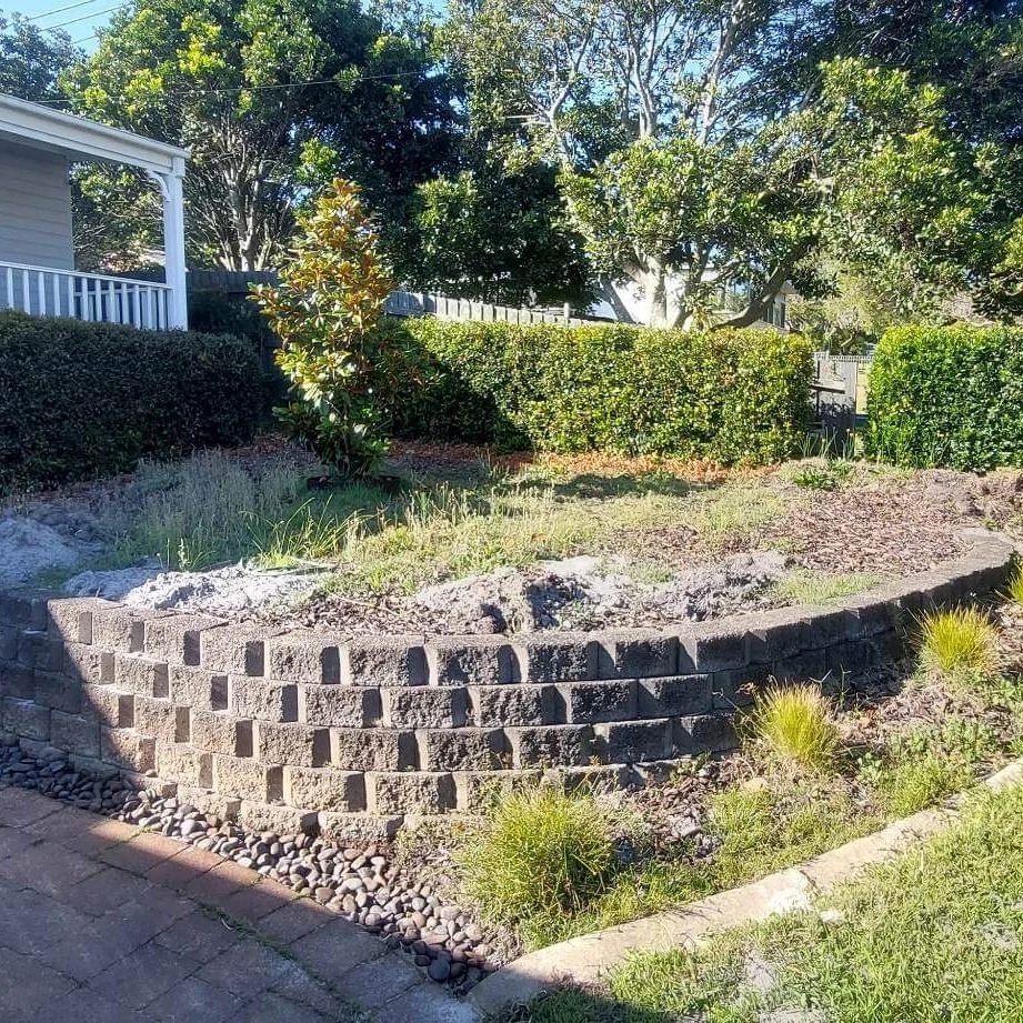 lawn and garden maintenance before photo 2